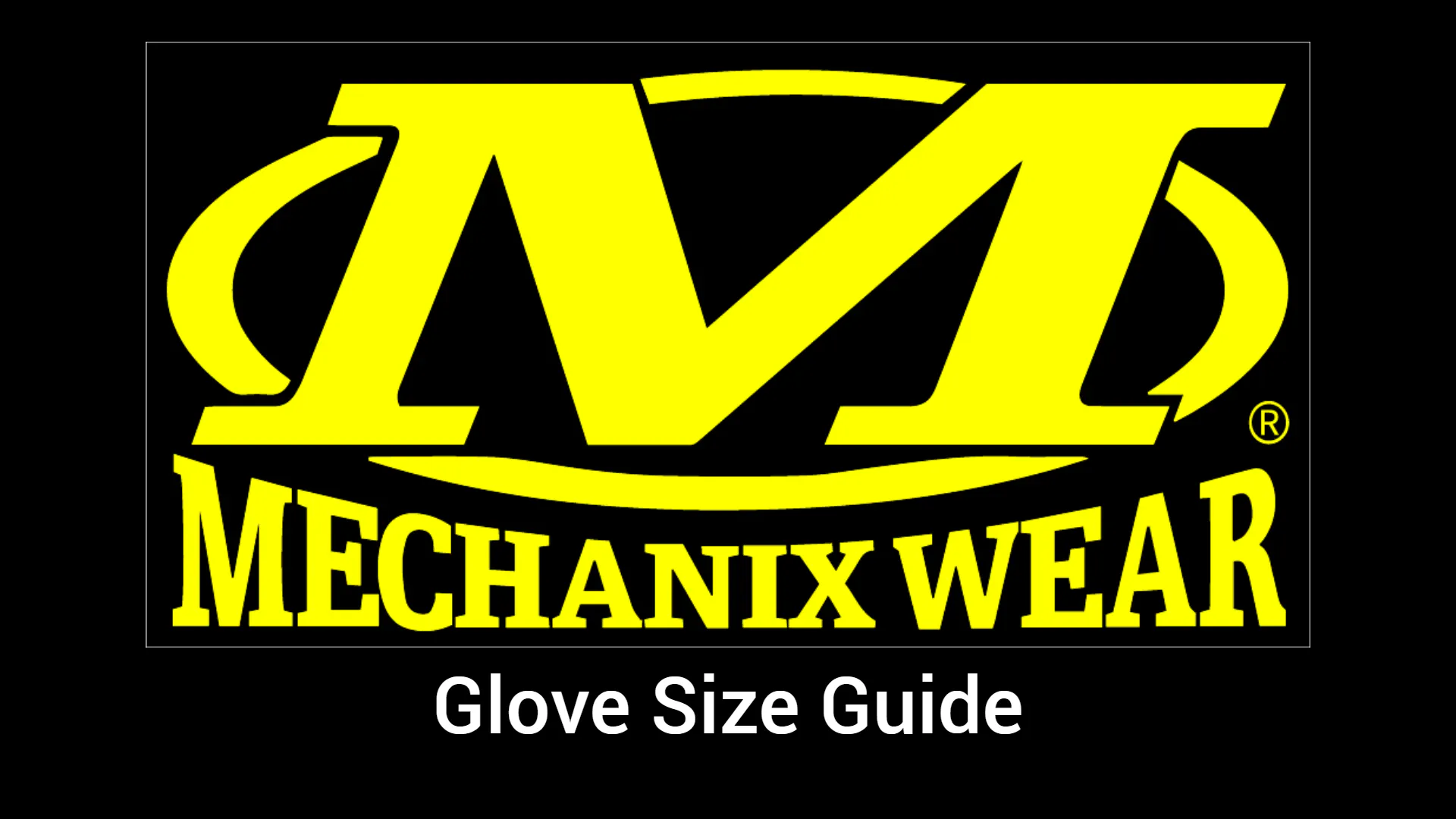 Mechanix Gloves Size Guide Patrol Base UK